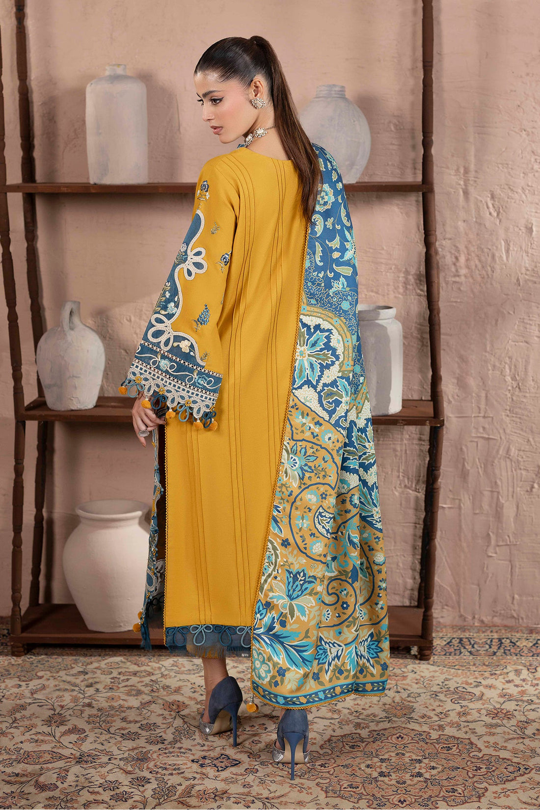 Adans Libas | Dhanak Embroidered 26 | AL-04