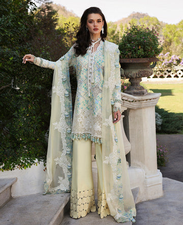 Republic Womenswear | Kalani Eid Luxury Lawn 25 | D8-A - Zuri