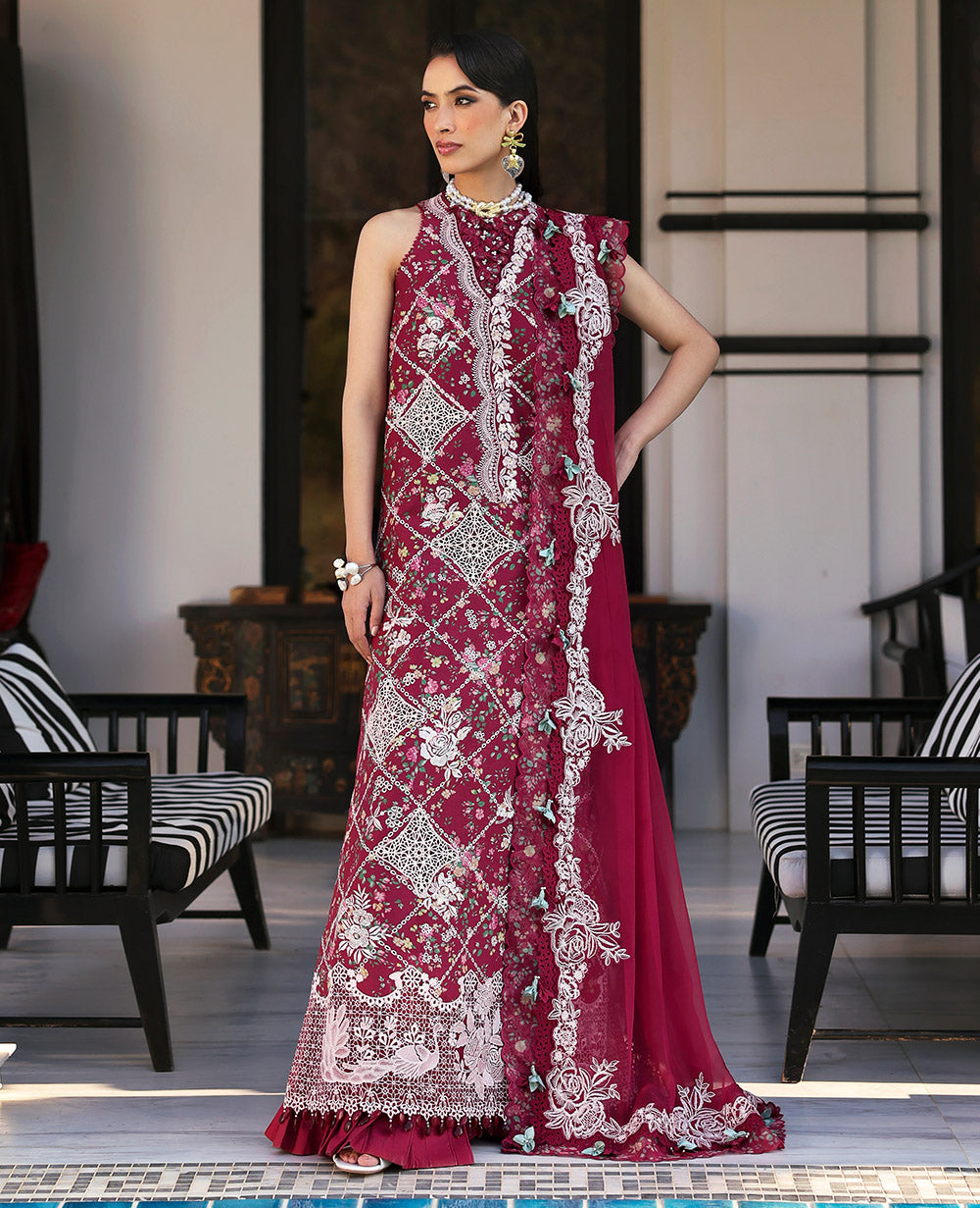 Republic Womenswear | Kalani Eid Luxury Lawn 25 | D8-B - Lyanna