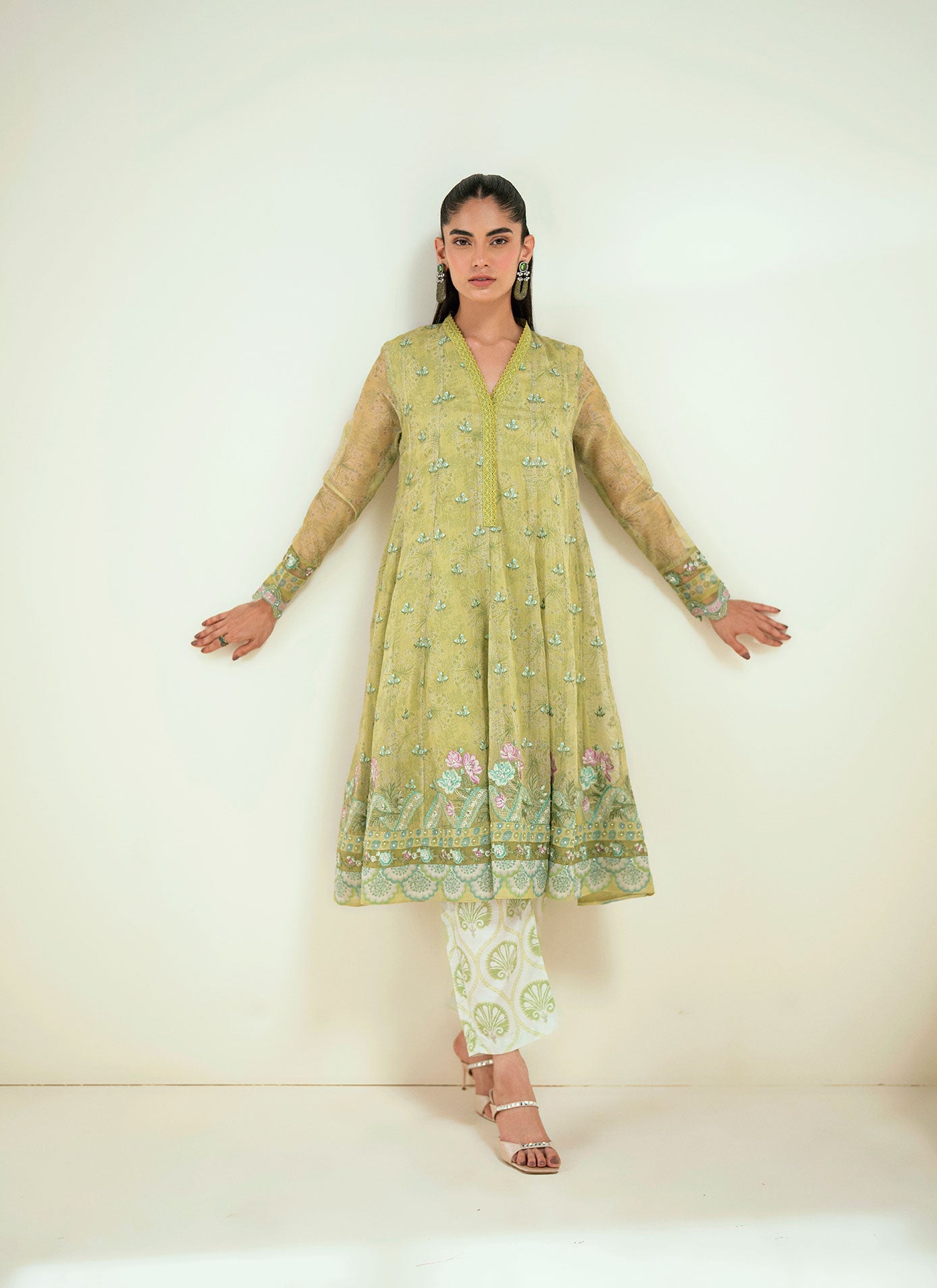 Dhanak | Signature Pret | SS25DA-2729 L-GREEN
