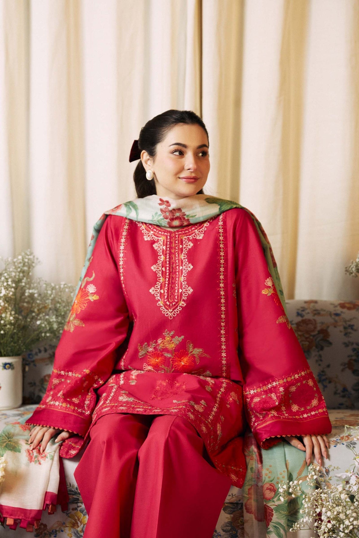 Zara Shahjahan | Coco Lawn Vol 2 | DAHLIA-1A - Khanumjan  Pakistani Clothes and Designer Dresses in UK, USA 