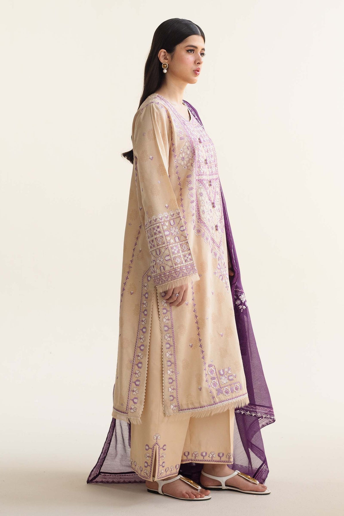 Zara Shahjahan | Coco Lawn Vol 2 | DINARA-5B - Khanumjan  Pakistani Clothes and Designer Dresses in UK, USA 