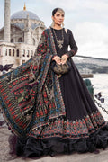 Maria B | Linen 23 | Black DL-1101 - Khanumjan  Pakistani Clothes and Designer Dresses in UK, USA 