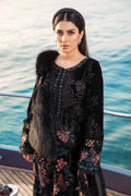 Maria B | Linen 23 | Black DL-1102 - Khanumjan  Pakistani Clothes and Designer Dresses in UK, USA 