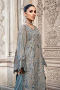 Maria B | Linen 23 | Grey DL-1104 - Khanumjan  Pakistani Clothes and Designer Dresses in UK, USA 