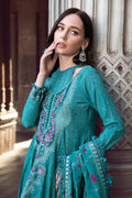 Maria B | Linen 23 | Teal DL-1105 - Khanumjan  Pakistani Clothes and Designer Dresses in UK, USA 