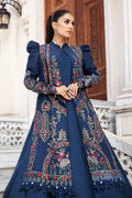 Maria B | Linen 23 | Navy Blue DL-1109 - Khanumjan  Pakistani Clothes and Designer Dresses in UK, USA 