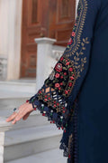 Maria B | Linen 23 | Navy Blue DL-1109 - Khanumjan  Pakistani Clothes and Designer Dresses in UK, USA 