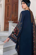 Maria B | Linen 23 | Navy Blue DL-1109 - Khanumjan  Pakistani Clothes and Designer Dresses in UK, USA 