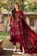 Maria B | Linen 23 | Deep Pink DL-1112 - Khanumjan  Pakistani Clothes and Designer Dresses in UK, USA 