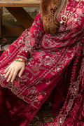 Maria B | Linen 23 | Deep Pink DL-1112 - Khanumjan  Pakistani Clothes and Designer Dresses in UK, USA 