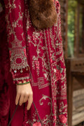 Maria B | Linen 23 | Deep Pink DL-1112 - Khanumjan  Pakistani Clothes and Designer Dresses in UK, USA 