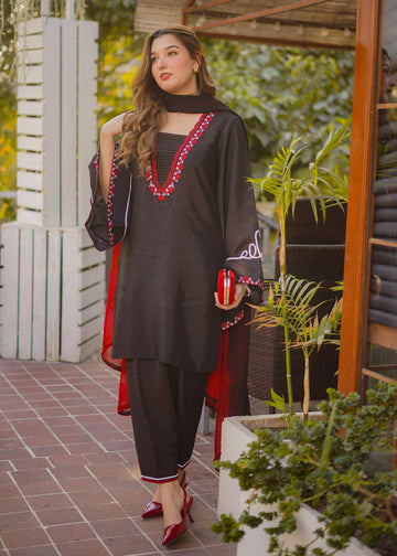 Fozia Khalid | Silk Spire | NOIR