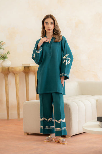 Sahar | Pret Essentials Winter 25 | Emerald Tide