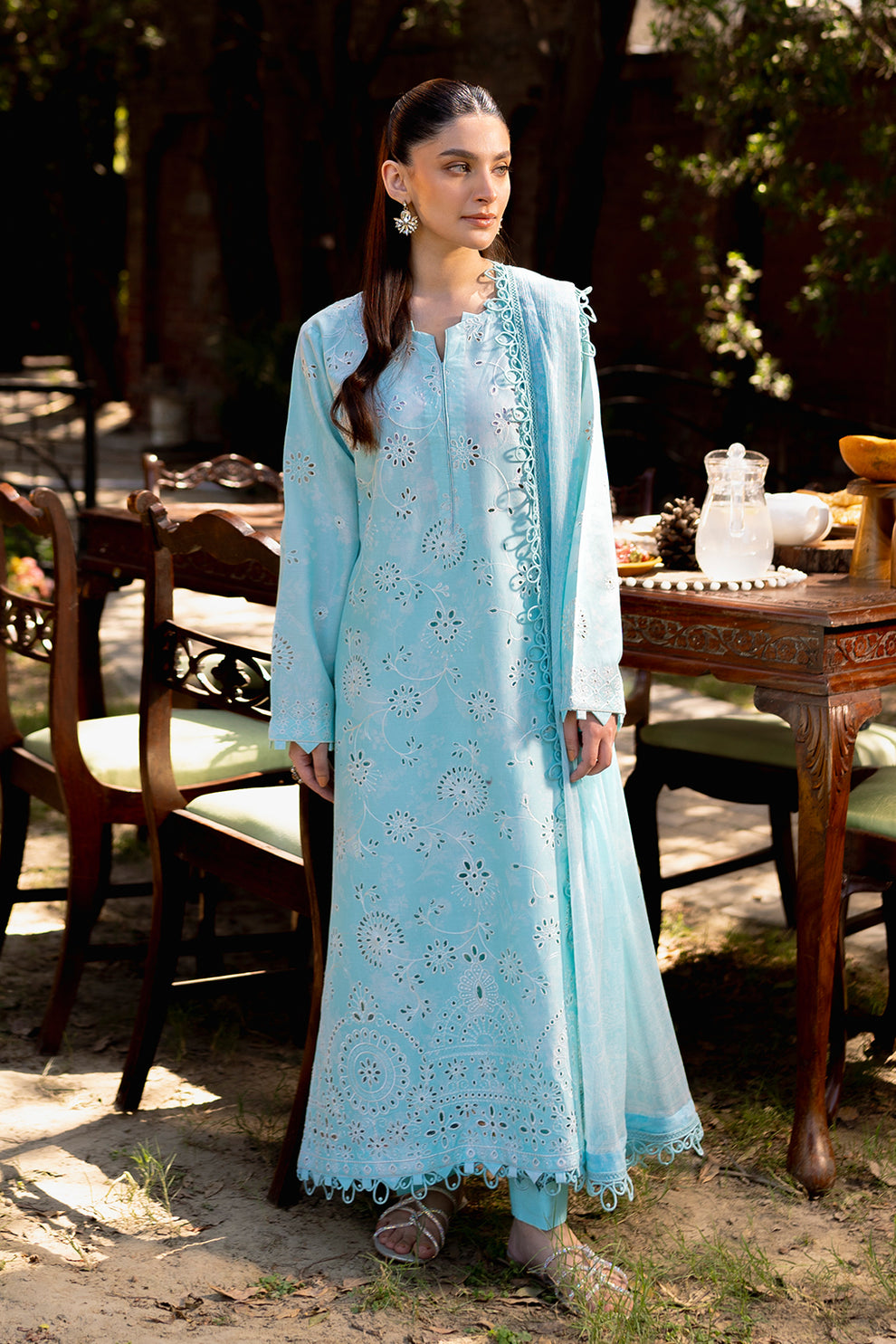 Neeshay | Summer Lines Printkari | OASIS - Khanumjan  Pakistani Clothes and Designer Dresses in UK, USA 
