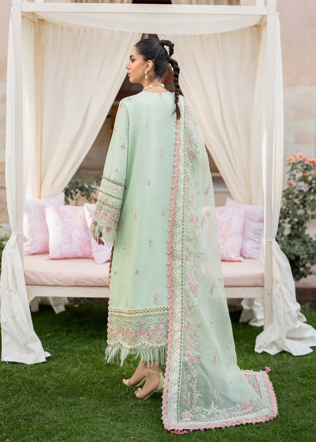 Akbaraslam | Hayat Luxury Lawn 24 | BASIL - Khanumjan  Pakistani Clothes and Designer Dresses in UK, USA 
