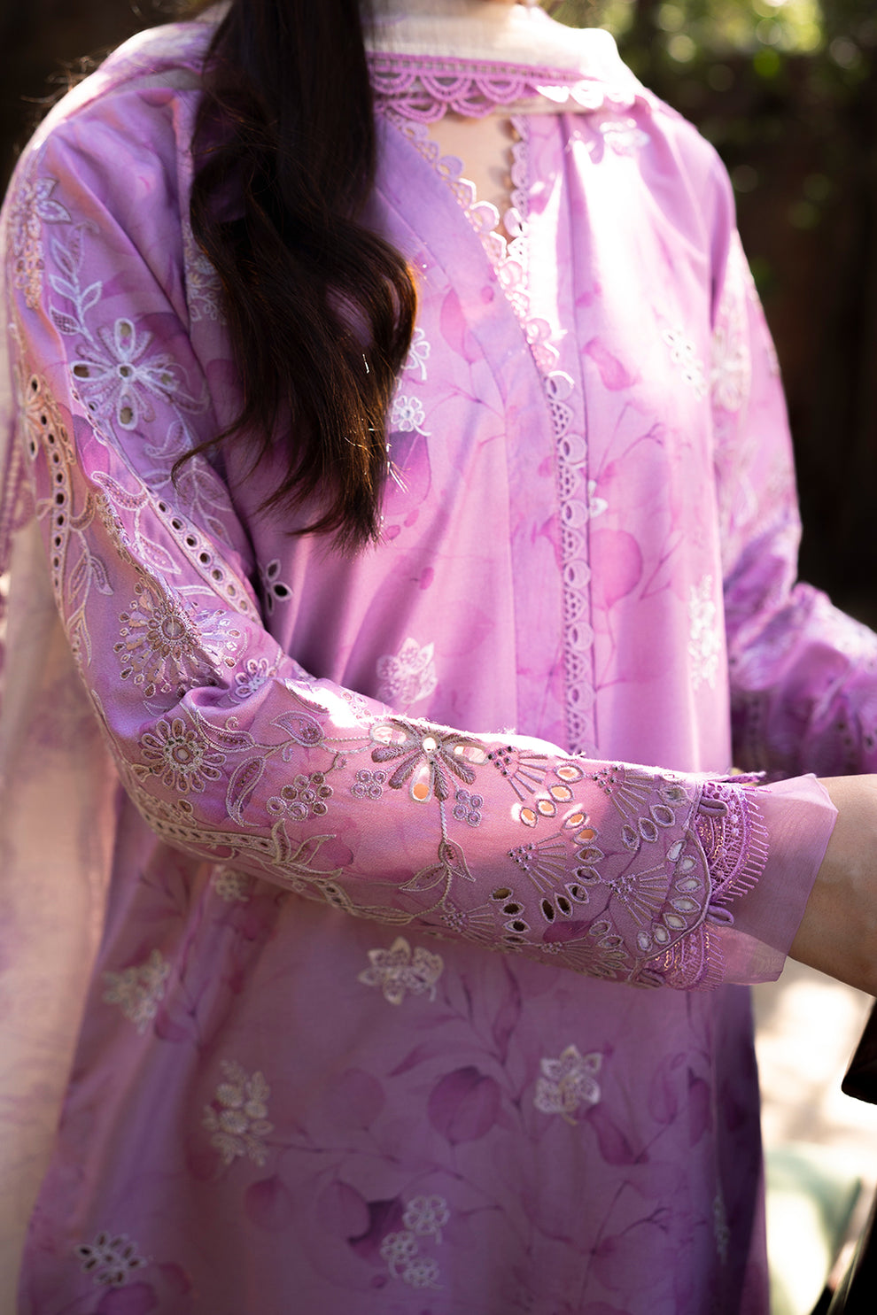 Neeshay | Summer Lines Printkari | PETAL - Khanumjan  Pakistani Clothes and Designer Dresses in UK, USA 