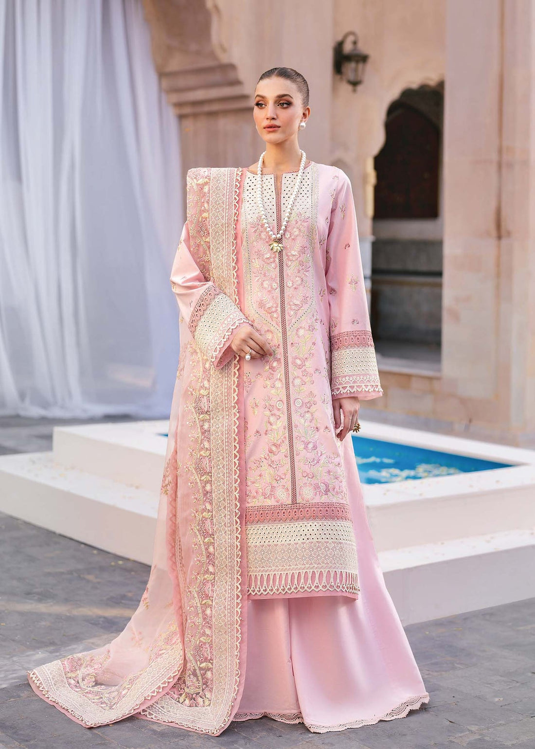 Akbaraslam | Hayat Luxury Lawn 24 | ZALE - Khanumjan  Pakistani Clothes and Designer Dresses in UK, USA 