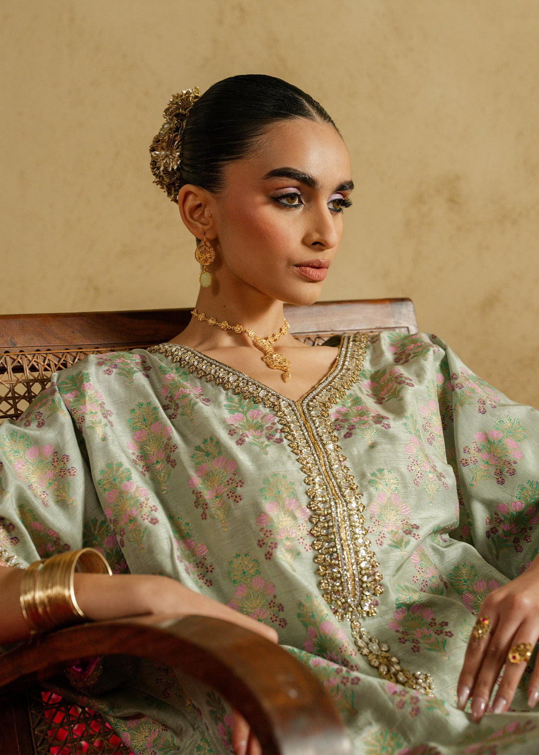 Mahgul | Chanderi Eid Edit | Hazel