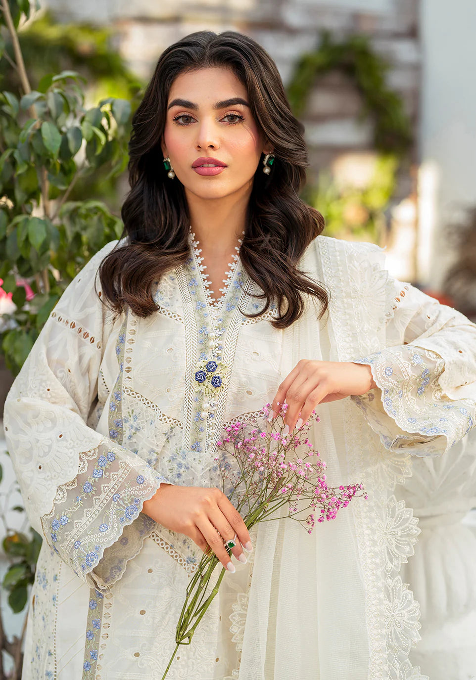 Zarqash | Belle Ame 24 | BL 002 Rosettes - Khanumjan  Pakistani Clothes and Designer Dresses in UK, USA 