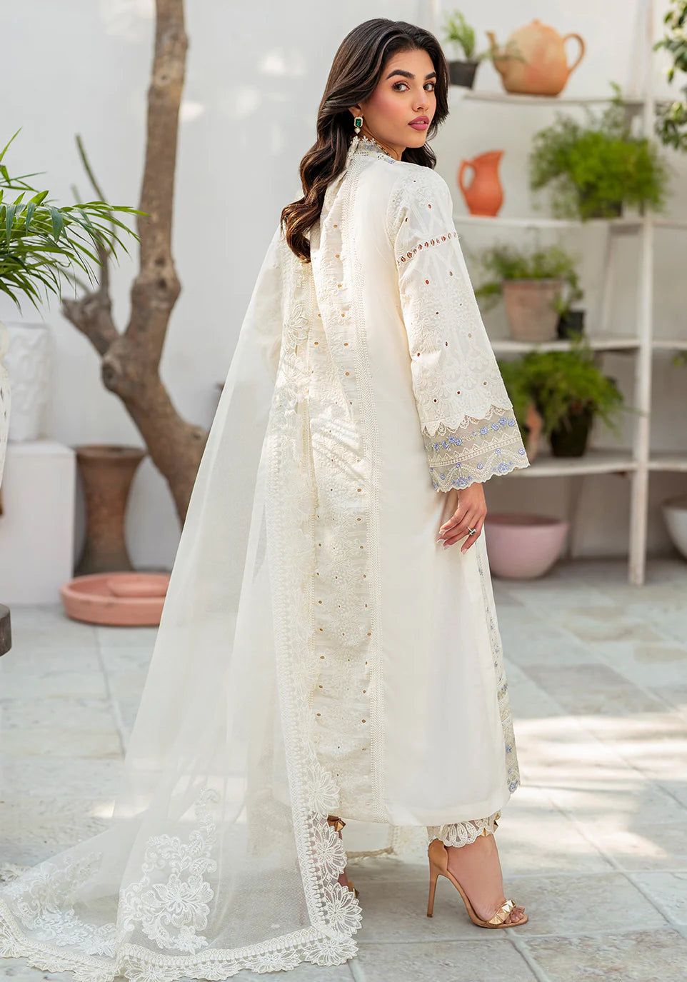 Zarqash | Belle Ame 24 | BL 002 Rosettes - Khanumjan  Pakistani Clothes and Designer Dresses in UK, USA 