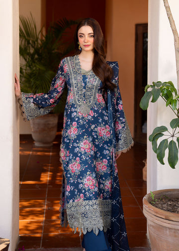 Myeesha | Lamhay Luxury Lawn 25 | Zohra