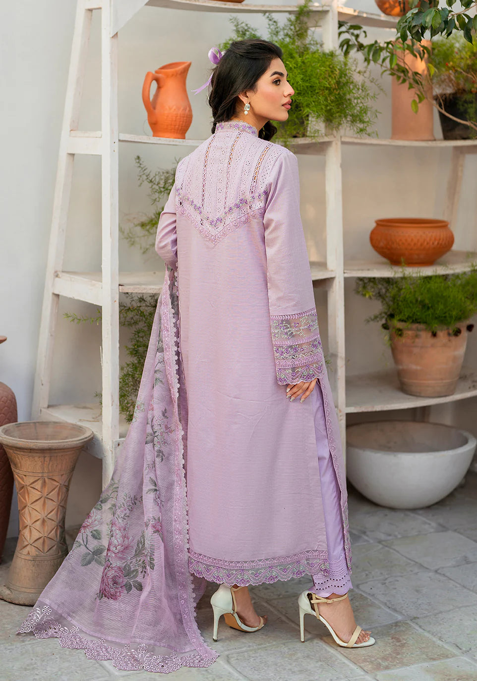 Zarqash | Belle Ame 24 | BL 005 Periwinkle - Khanumjan  Pakistani Clothes and Designer Dresses in UK, USA 