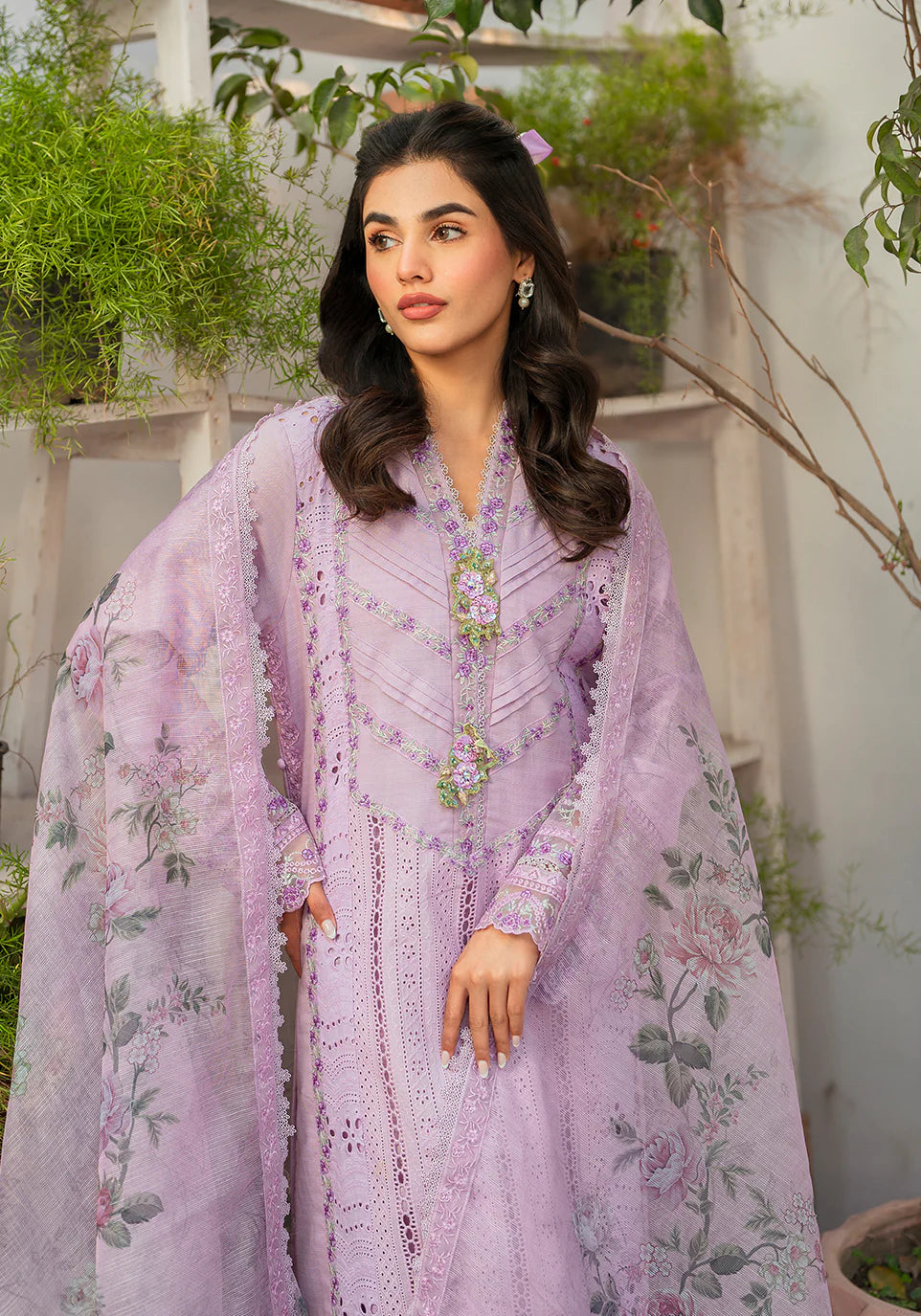 Zarqash | Belle Ame 24 | BL 005 Periwinkle - Khanumjan  Pakistani Clothes and Designer Dresses in UK, USA 