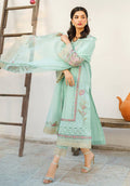 Zarqash | Belle Ame 24 | BL 006 Aqua Blue - Khanumjan  Pakistani Clothes and Designer Dresses in UK, USA 