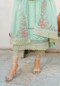 Zarqash | Belle Ame 24 | BL 006 Aqua Blue - Khanumjan  Pakistani Clothes and Designer Dresses in UK, USA 