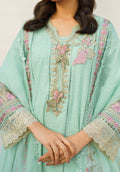 Zarqash | Belle Ame 24 | BL 006 Aqua Blue - Khanumjan  Pakistani Clothes and Designer Dresses in UK, USA 