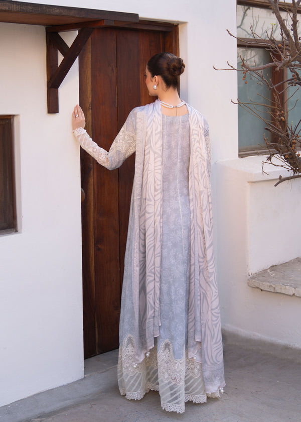 Myeesha | Lamhay Luxury Lawn 25 | Aabroo