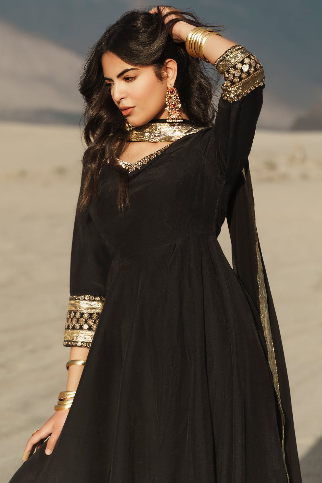 Charizma | Festive Pret | 3 Pcs Stitched Raw Silk Pishwas CMA-6-467