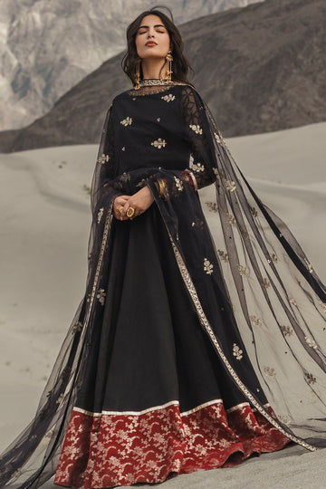 Charizma | Festive Pret | 3 Pcs Stitched Raw Silk Pishwas CMA-6-485