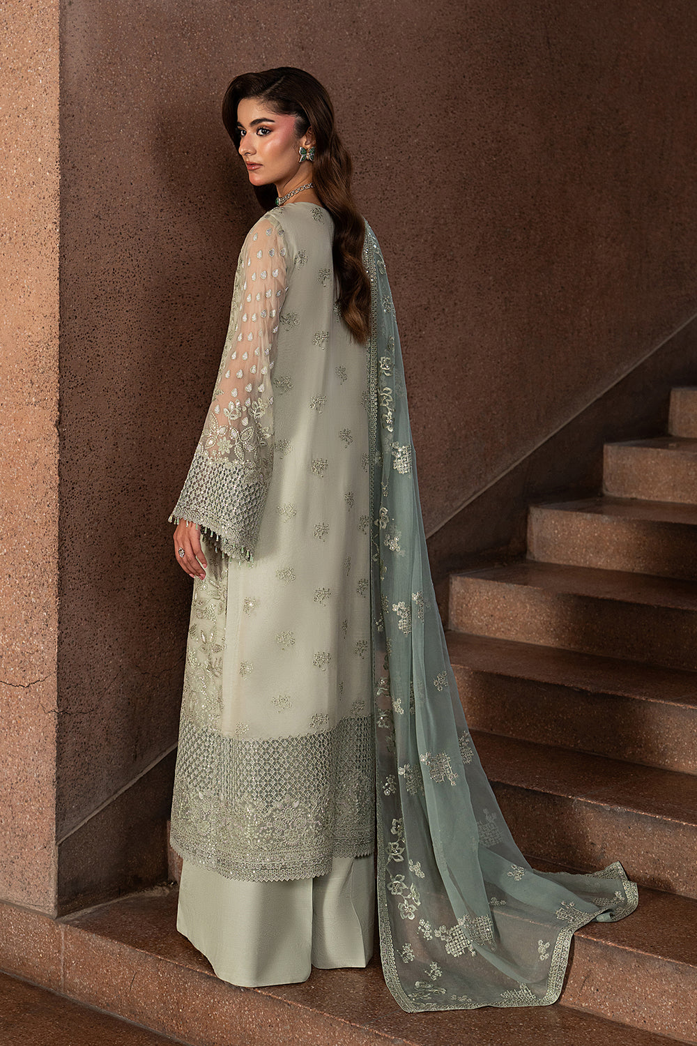 Lavish Premium | Lazawal Formals | PISTACHIO PEARL