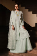 Afrozeh | Chikankari Lawn 24 | Celadon - Khanumjan  Pakistani Clothes and Designer Dresses in UK, USA 