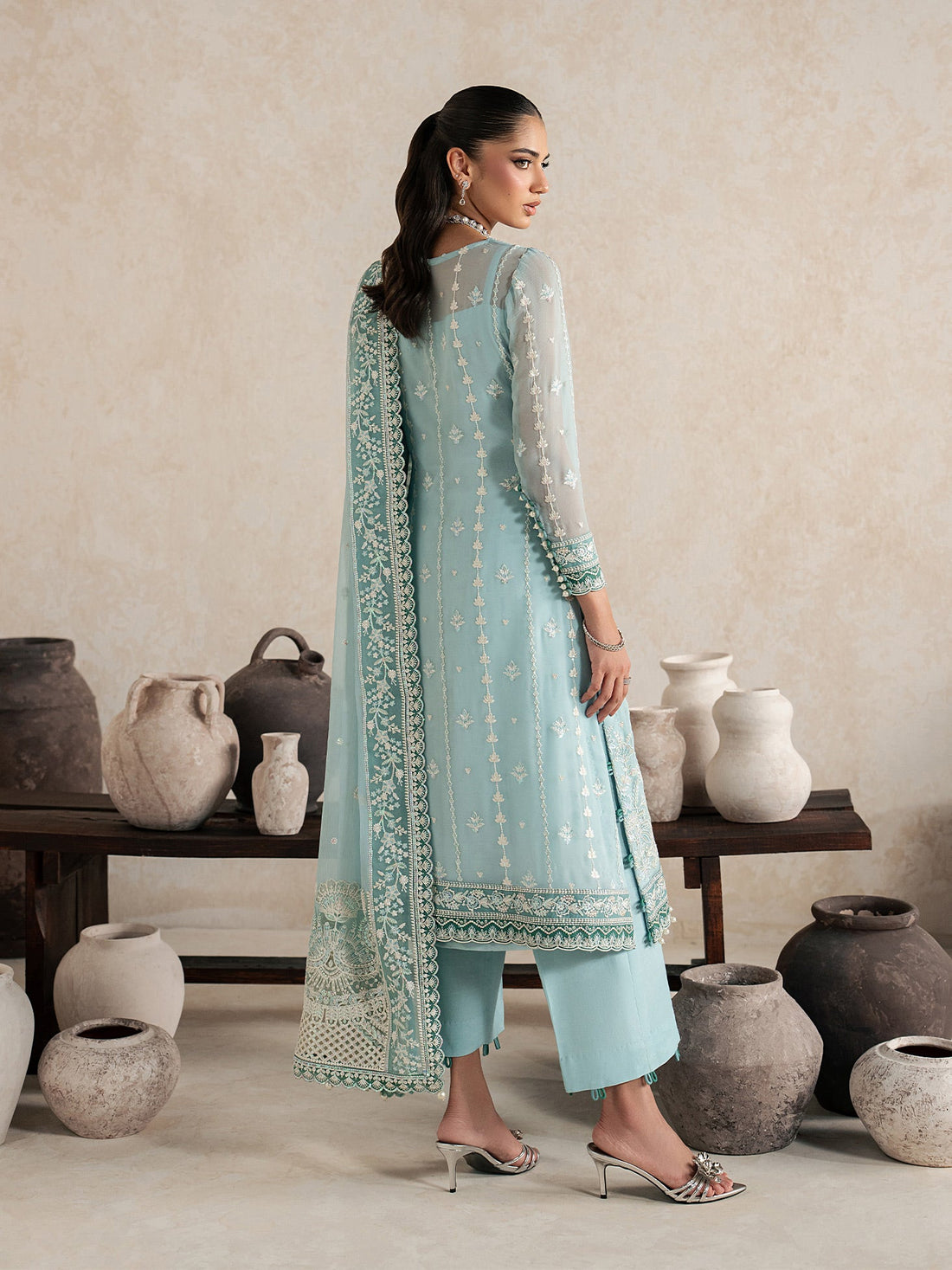 Gulaal | Inaaya Embroidered Chiffon 26 |Eileen