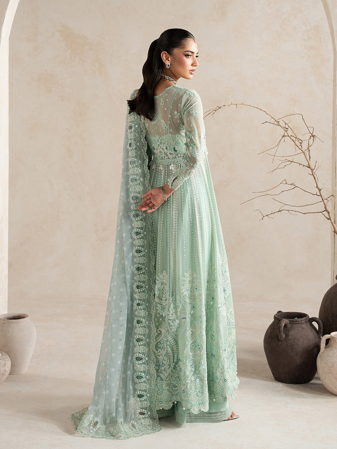 Gulaal | Inaaya Embroidered Chiffon 26 | Evaa