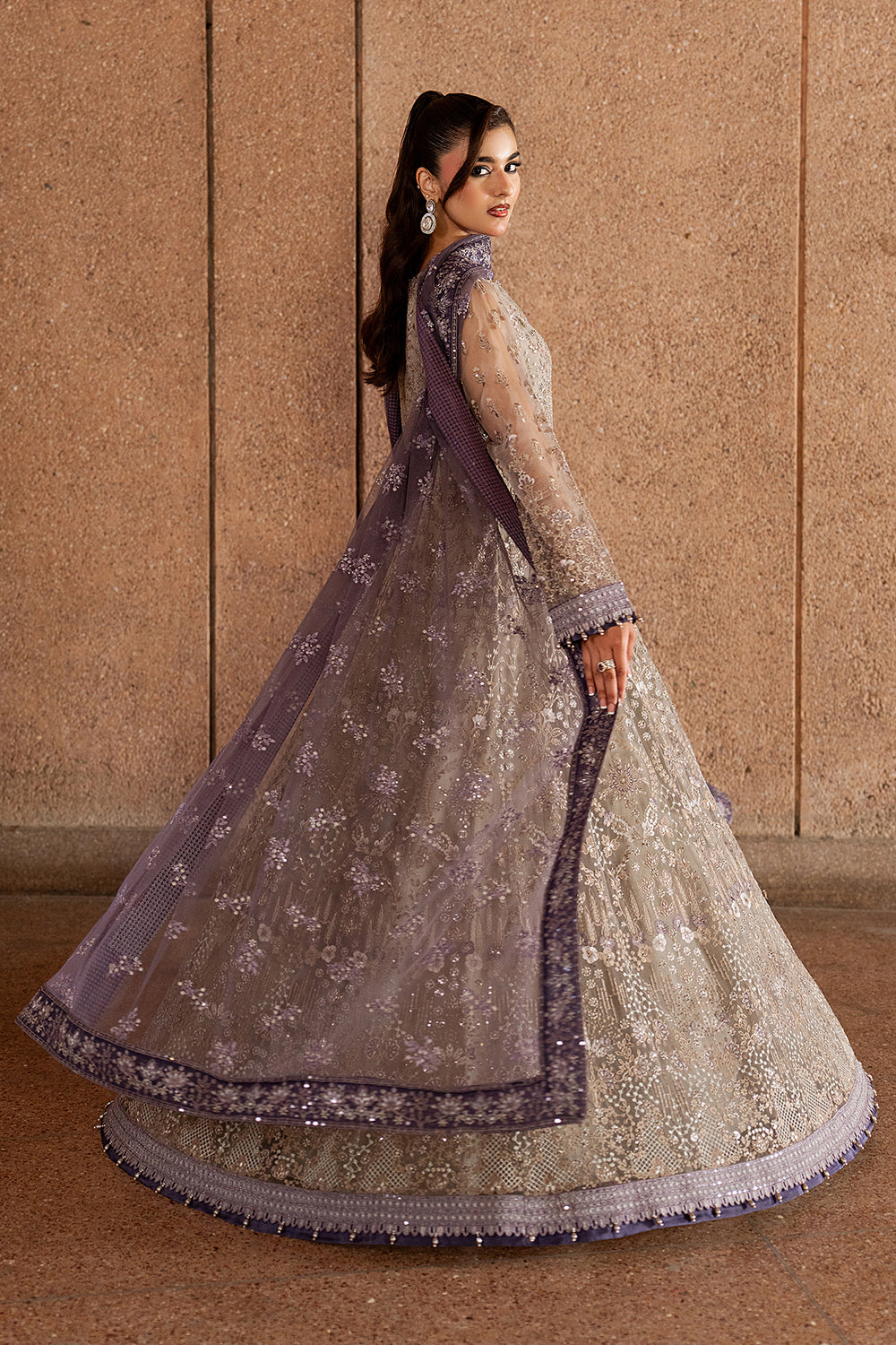 Lavish Premium | Lazawal Formals | Beige Serenity