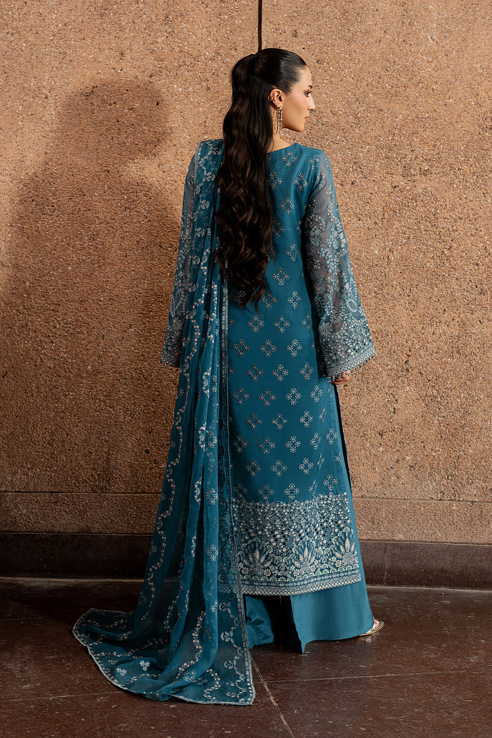 Lavish Premium | Lazawal Formals | Teal Essence