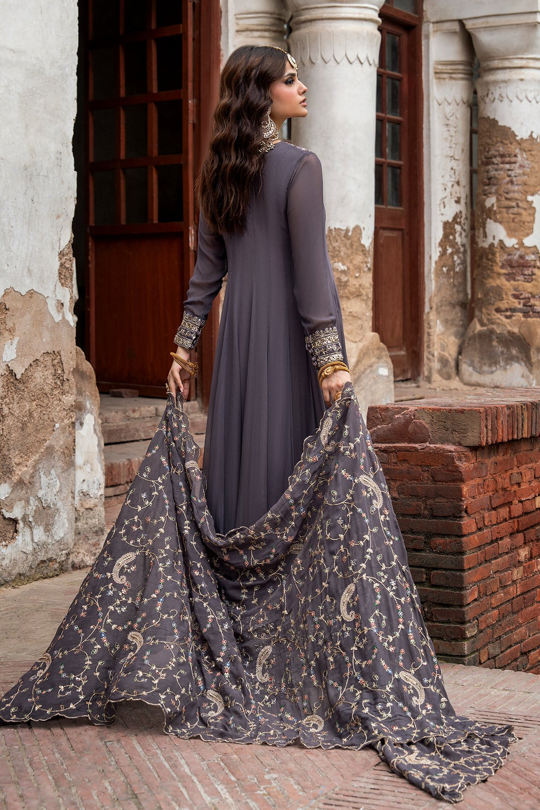Charizma | Festive Pret | 3-PC Embroidered Chiffon CMA-6-450