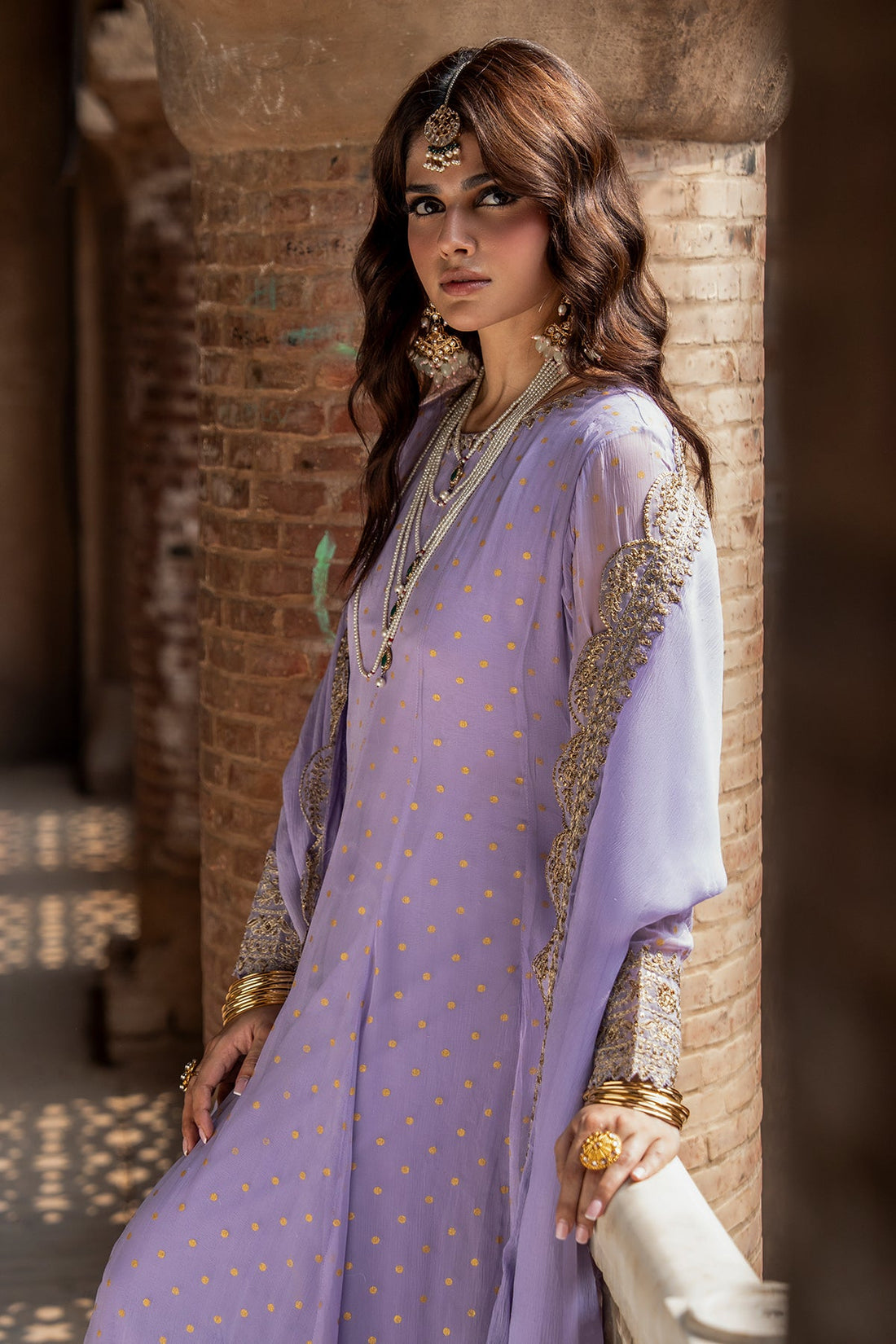 Charizma | Festive Pret | 3-PC Embroidered Chiffon CMA-6-428