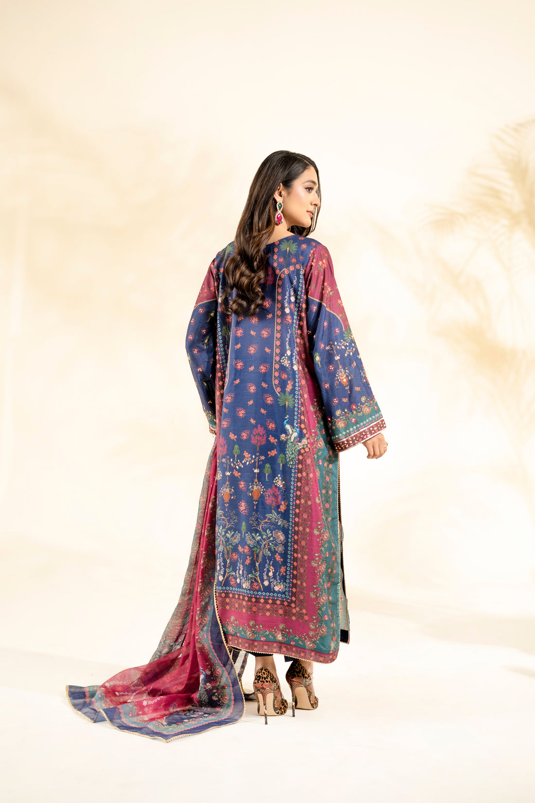 Faiza Faisal | Elara Luxury Pret | ROUGE NAVY