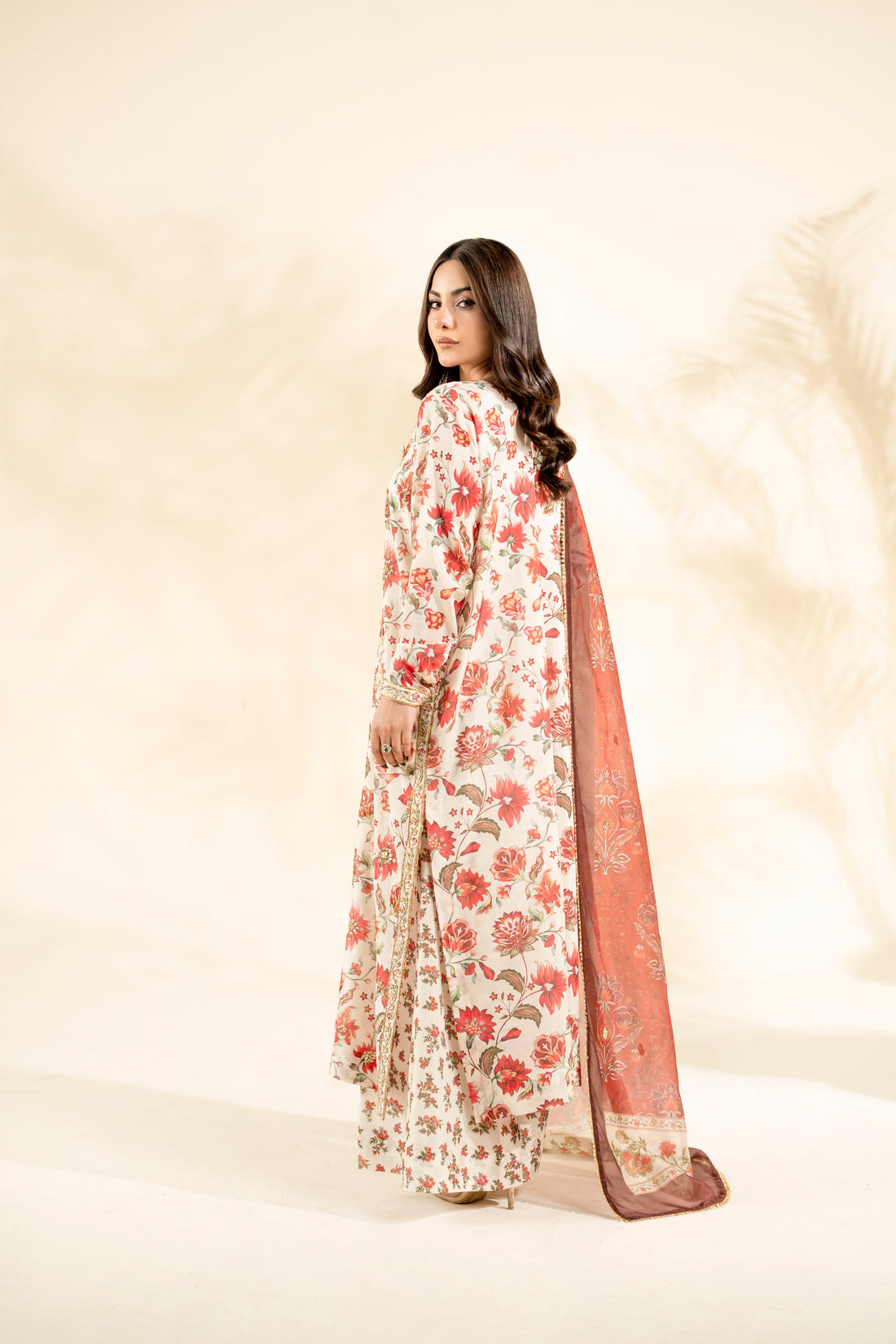 Faiza Faisal | Elara Luxury Pret | RIVAYA RUST