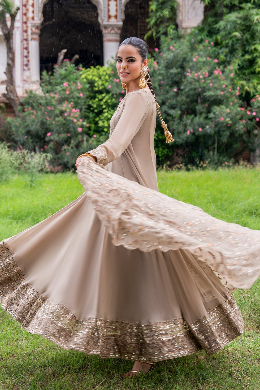 Charizma | Festive Pret | 3-PC Embroidered Chiffon CMA-6-449