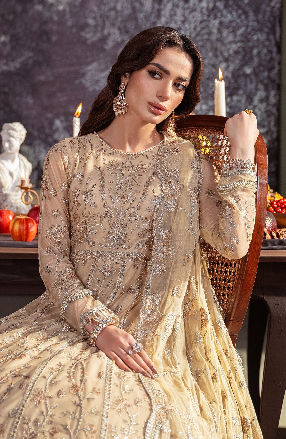 Zarif | Heritage Formals | ZHF 01 AVELINA - Khanumjan  Pakistani Clothes and Designer Dresses in UK, USA 