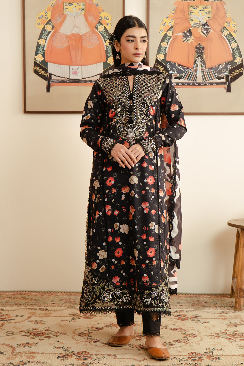 Afrozeh | Malina Lawn Collection|  Valeria - Khanumjan  Pakistani Clothes and Designer Dresses in UK, USA 