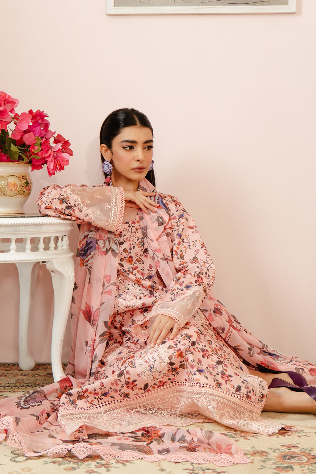 Afrozeh | Malina Lawn Collection| Calen - Khanumjan  Pakistani Clothes and Designer Dresses in UK, USA 