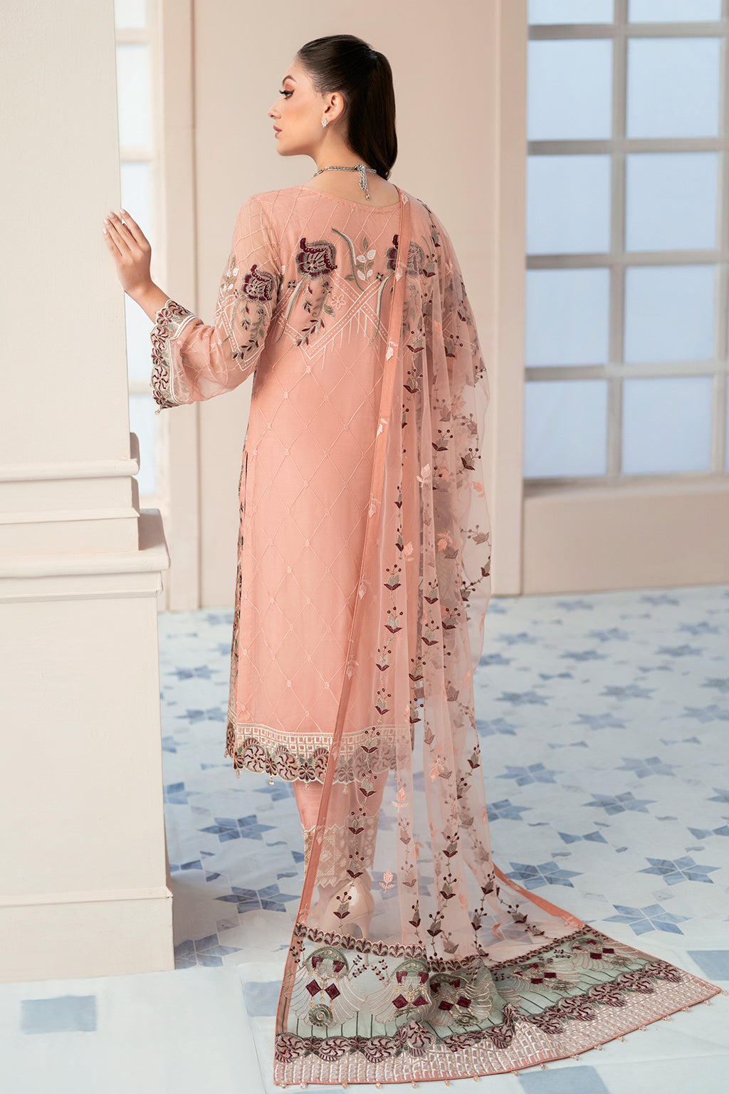 Ramsha | Rangoon Chiffon Collection 24 | D-901 - Khanumjan  Pakistani Clothes and Designer Dresses in UK, USA 