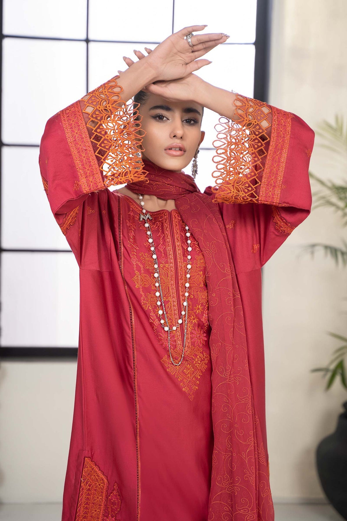 Maria B | Casual Pret 2024 | DW-EF24-103A - Khanumjan  Pakistani Clothes and Designer Dresses in UK, USA 